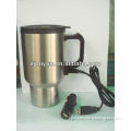 16oz double wall stainless steel electric thermo mug